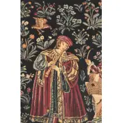 Galanteries Belgian Tapestry Wall Hanging - 35 in. x 17 in. Cotton/Viscose/Polyester by Charlotte Home Furnishings | Close Up 2