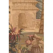 Paysage Exotique Landscape French Wall Tapestry - 58 in. x 58 in. Wool/cotton/others by Charlotte Home Furnishings | Close Up 1