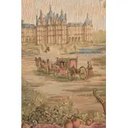 Verdure Au Chateau French Wall Tapestry - 106 in. x 60 in. Wool/cotton/others by Charlotte Home Furnishings | Close Up 1