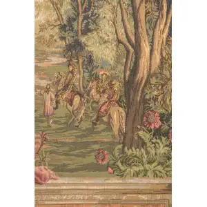 Verdure Au Chateau French Wall Tapestry - 106 in. x 60 in. Wool/cotton/others by Charlotte Home Furnishings Inc