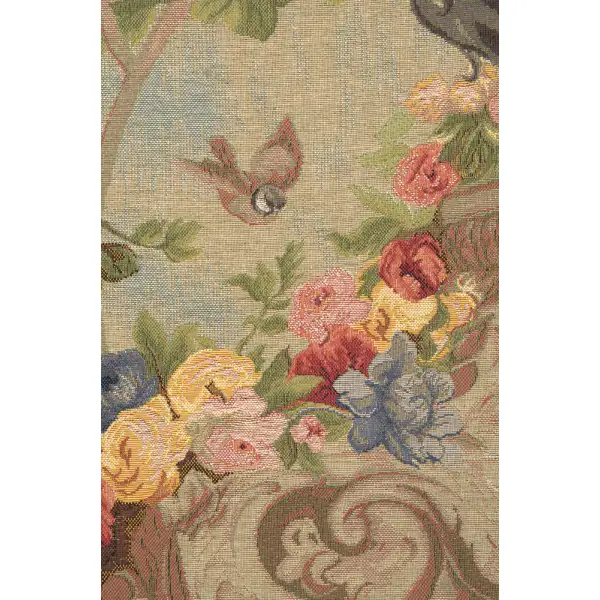 Beauvais French Wall Tapestry - 58 in. x 41 in. Wool/cotton/others by Charlotte Home Furnishings | Close Up 1