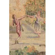 Danse Au Jardin Garden Dance French Wall Tapestry | Close Up 1