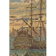 The Galleon Guardi Italian Tapestry | Close Up 1