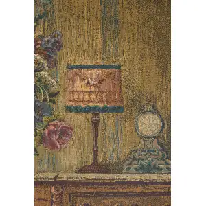Floral Setting Italian Tapestry - 26 in. x 30 in. Cotton/Viscose/Polyester by Max Carlier