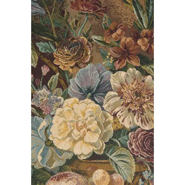 Fruit and Flowers Italian Tapestry | Close Up 1