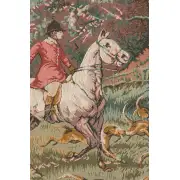 English Hunting Scene French Wall Tapestry | Close Up 2