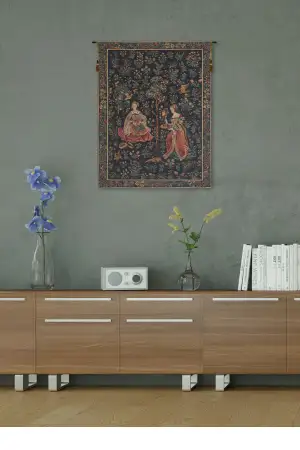 Seignorial scene Belgian Wall Tapestry