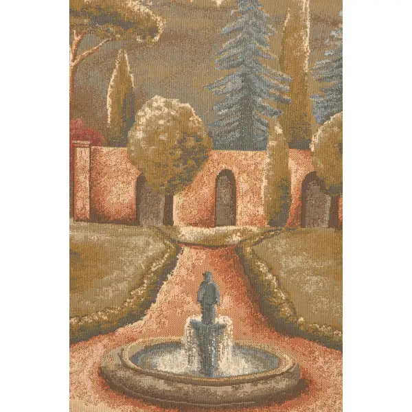 Tuscan Arches Belgian Tapestry | Close Up 1