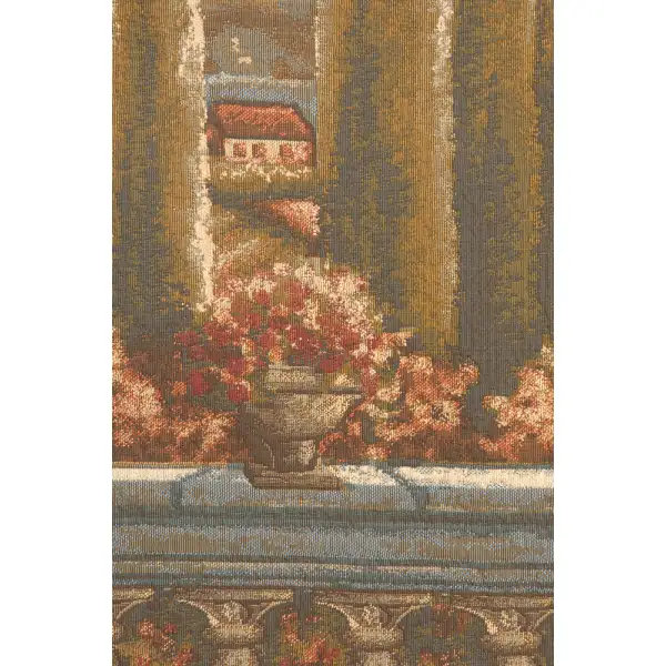 Tuscan Arches Belgian Tapestry - 52 in. x 34 in. Cotton/Viscose/Polyester by Charlotte Home Furnishings | Close Up 2