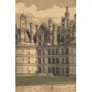 Chambord Castle II Belgian Tapestry Wall Hanging | Close Up 2