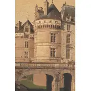 Le Lude Castle Belgian Tapestry Wall Hanging - 57 in. x 38 in. Cotton/Viscose/Polyester by Charlotte Home Furnishings | Close Up 2
