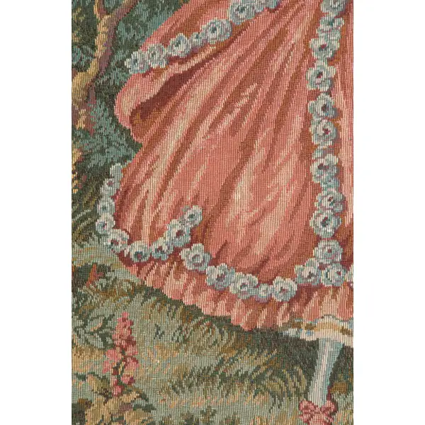 Danza Italian Tapestry - 32 in. x 46 in. Cotton/Viscose/Polyester by Francois Boucher | Close Up 2