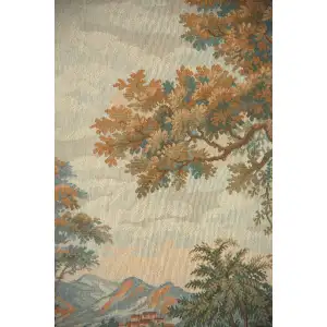 Swan In The Lake Vertical Italian Tapestry - 18 in. x 30 in. Cotton/Viscose/Polyester by Charlotte Home Furnishings Inc