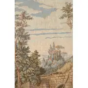 Fishing at the Lake Vertical Italian Wall Tapestry | Close Up 2