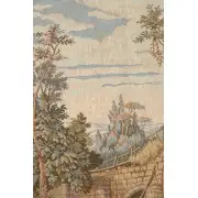 Fishing at the Lake Vertical Italian Tapestry | Close Up 2