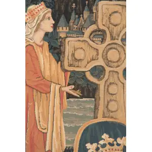 King Arthur Belgian Tapestry Wall Hanging - 27 in. x 18 in. Cotton by Charlotte Home Furnishings Inc