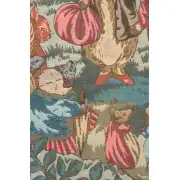 Beatrix Potter I Belgian Throw - 58 in. x 58 in. Cotton by Beatrix Potter | Close Up 2