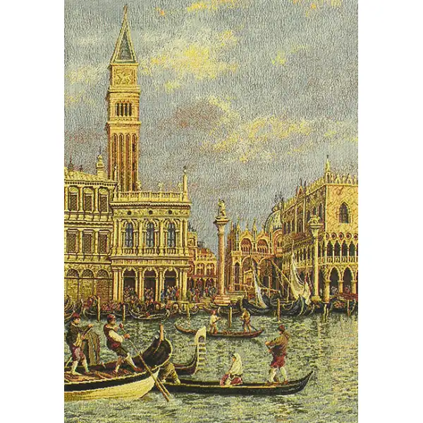 Piazza San Marco Italian Tapestry | Close Up 1