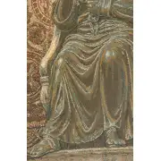 Bronze Statue of St. Pietro Italian Tapestry | Close Up 2