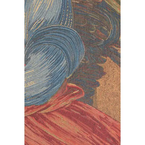 Flageolet Angel Belgian Tapestry Wall Hanging | Close Up 2