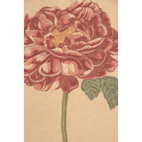 Redoute Rose Belgian Tapestry Wall Hanging | Close Up 1
