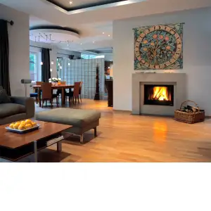 The Orange Tree French Wall Tapestry - 28 in. x 27 in. Cotton/Viscose/Polyester by William Morris