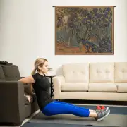 Iris Belgian Wall Tapestry | Life Style 2