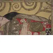 C Charlotte Home Furnishings Inc The Accomplissement Gold European Cushion Cover - 18 in. x 18 in. CottonLurex by Gustav Klimt | Close Up 3