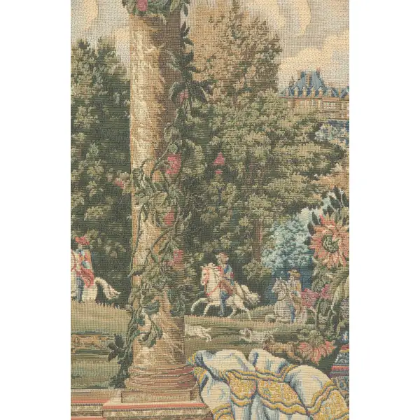 Versailles Napolean Belgian Tapestry Wall Hanging | Close Up 1