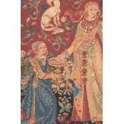 Taste Le Gout Belgian Tapestry Wall Hanging - 78 in. x 54 in. cottonampViscose by Charlotte Home Furnishings | Close Up 1