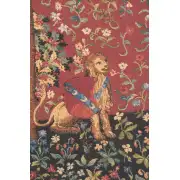 Touch Toucher Belgian Tapestry Wall Hanging | Close Up 2