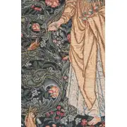 Flora without border Belgian Wall Tapestry | Close Up 2