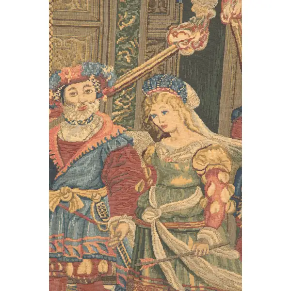 Lucas Belgian Tapestry Wall Hanging | Close Up 1