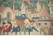 Le Tournoi de Camelot French Tapestry | Close Up 2