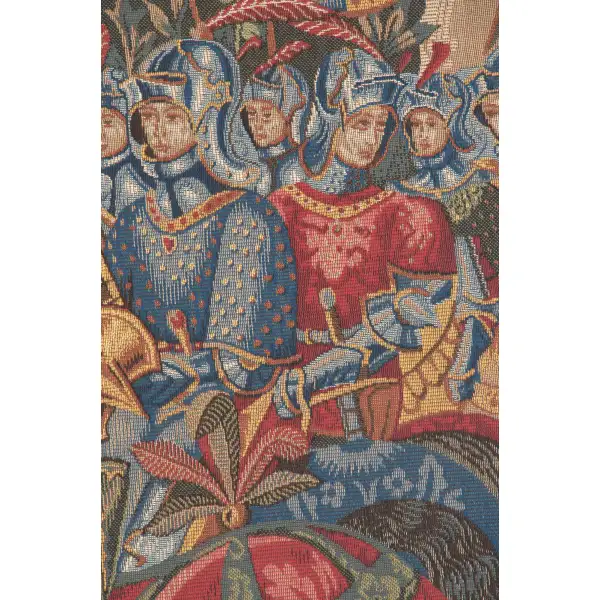 King Arthur Le Roi Arthur French Tapestry | Close Up 2