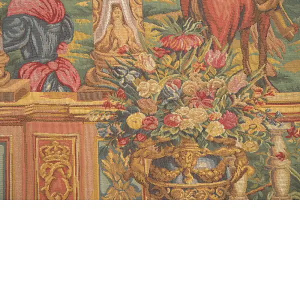 Louis XIV of Versailles French Tapestry | Close Up 1