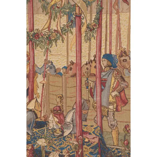 La Joute French Tapestry | Close Up 2