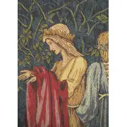 The Ladies of Camelot Les Dames de Camelot French Tapestry | Close Up 1