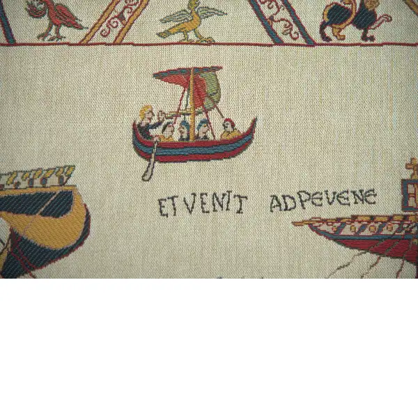 Les Normands The Norman Fleet French Tapestry | Close Up 1