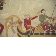 L'Embarquement French Tapestry | Close Up 2