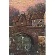 The Mill Pond Fine Art Tapestry | Close Up 1