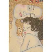 Ages of Women by Klimt Italian Tapestry | Close Up 1