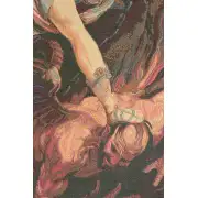 St. Michele Arcangelo Italian Tapestry - 24 in. x 36 in. Cotton/Viscose/Polyester by Guido Reni | Close Up 1