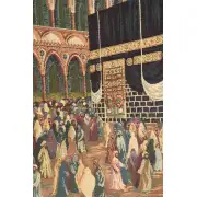 Mecca I Italian Wall Tapestry | Close Up 1