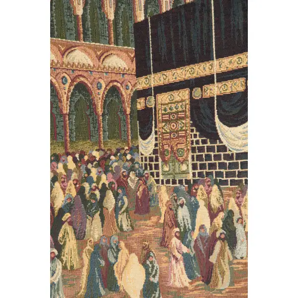 Mecca I Italian Tapestry | Close Up 1