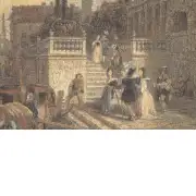 S.M. Della Salute Italian Wall Tapestry | Close Up 2