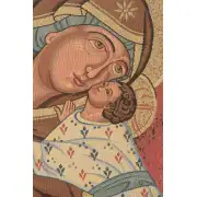 Icon Madonna Italian Wall Tapestry | Close Up 1