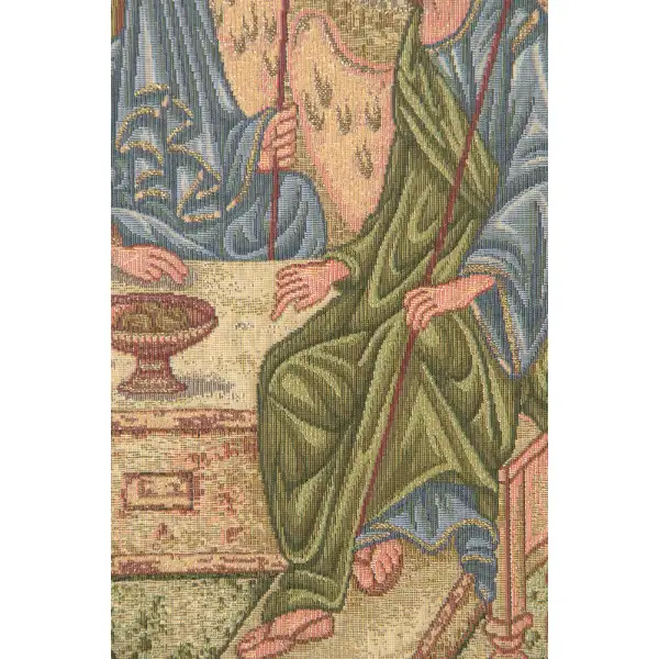 Holy Trinity Icon Italian Tapestry | Close Up 2