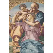 The Holy Family Italian Tapestry | Close Up 1