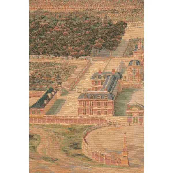 Versailles Castle XVII French Wall Tapestry | Close Up 2